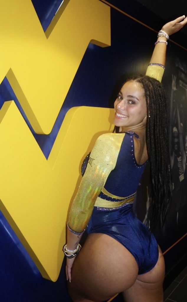 College gymnast